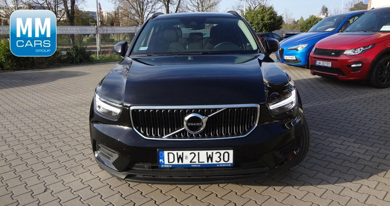 Volvo XC 40 cena 129850 przebieg: 39360, rok produkcji 2021 z Łódź małe 172